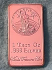 2012 "World Treasures Mint" w/G.P. #2 ... 1 Troy ounce of .999 Silver ...
