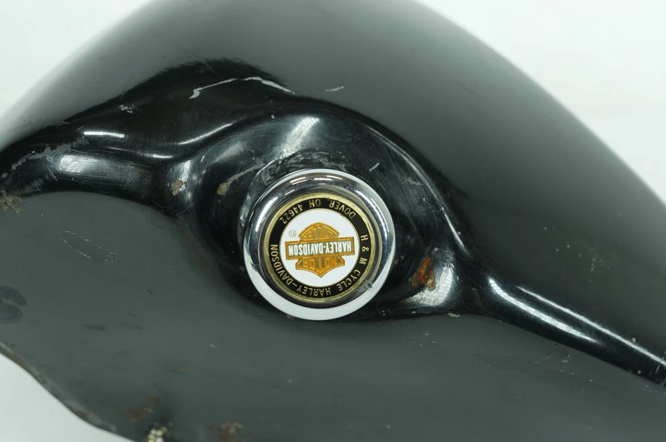Harley Sportster XLH883 1986 OEM tanque de aceite depósito botella bote 62475-83 Foto 3 de 4