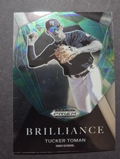 2022 Panini Prizm Draft Picks - Brilliance Tucker Toman #BR-TT (RC)