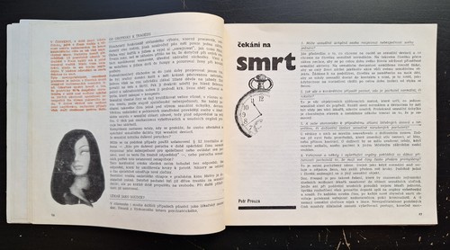 BRIGITTE BARDOT COVER, 1968, CZECH / CZECHOSLOVAK MAGAZINE MY 68, POCKET-SIZE! - Picture 9 of 24