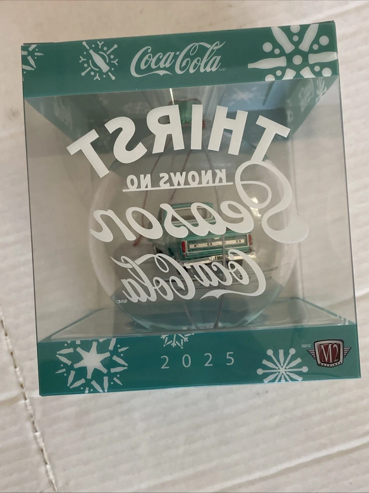 2025 M2 Machines Christmas Ornament Coca Cola-  " 1969 Ford F-100 Ranger Truck" - Image 4 of 4