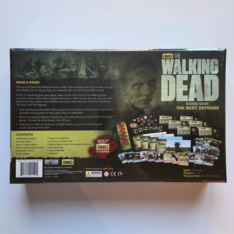 NEW - The Walking Dead - The Best Defense Board Game - Sealed in Box - Image 2 of 4