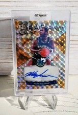 2018-19 Panini Spectra Radiant Signatures Neon Orange #1/5 MARK AGUIRRE! Dallas