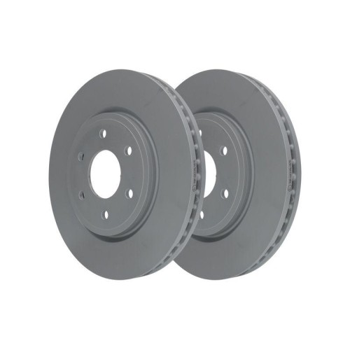 2X Bremsscheibe ATE 24.0128-0241.1 Passend FüR Nissan-image