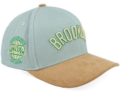 MITCHELL & NESS NBA MINTED PRO CROWN BROOKLYN NETS mint grün neu Cord
