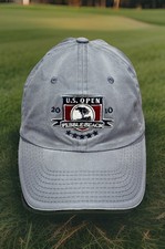 US Open 2010 Pebble Beach PGA Tour Golf Light Blue Grey Baseball Cap