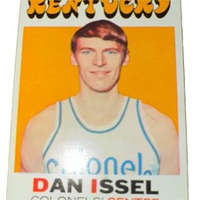 Topps 1970-71 Dan Issel Kentucky Colonels ABA Rookie #200 Basketball Card. rookie card picture