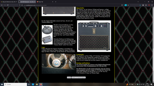 Vox Virtuoso Model manufactured 1967-1969 - Picture 17 of 17