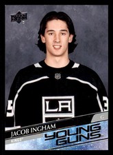 2020-21 Upper Deck #706 Jacob Ingham Young Guns RC