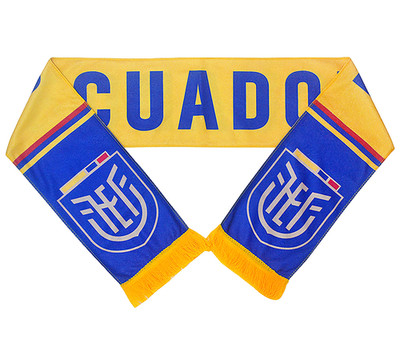 Ecuador National Team Soccer Scarf - Ecuadorian Fútbol Polar Fleece Wrap Gift