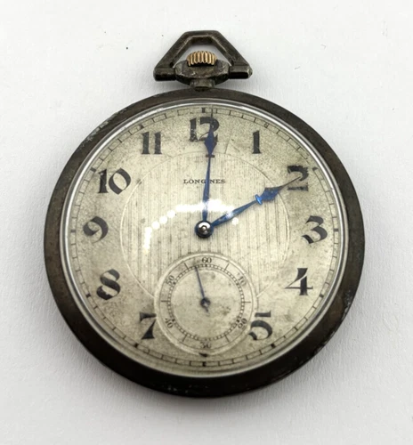 Longines Antique .900 Silver Mechanical Watch  4244672   NON-WORKING