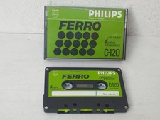Cassette audio Philips C 120 ferro made in Holland