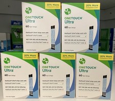 300 strisce reattive One Touch Ultra~(5 x 60)~GR8 datate~12/26~1/27~$89,99~spedizione gratuita