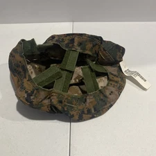 USMC REAL GI Reversible Woodland to DESERT Marpat PASGT Helmet Cover M/L