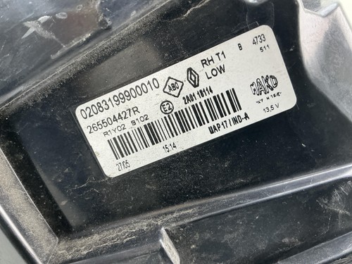STOP FANALE POSTERIORE DESTRO PER RENAULT Captur Serie 265504427R (19>) - Foto 5 di 5