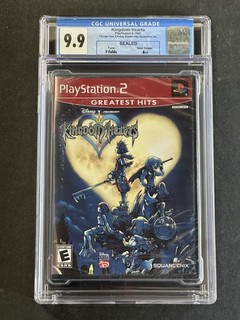 2007 PlayStation 2 PS2 Kingdom Hearts Video Game CGC 9.9 Seal Grade A