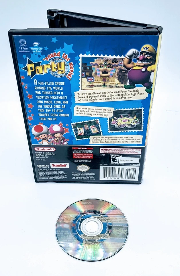 Mario Party 7 Nintendo GameCube 2005 - original box - Image 2 of 2