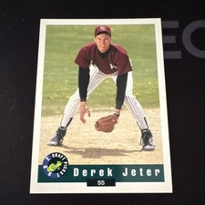 Classic Games 1992 Draft Picks Derek Jeter #6 Kalamazoo Giants Baseball Card