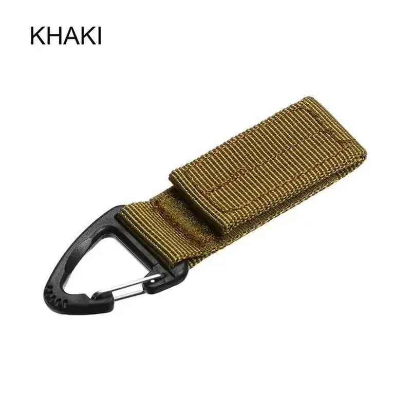 1/2/3Pcs Tactical Hanging Key Hook Clip Clamp Buckle Nylon Webbing Molle Belt Ca