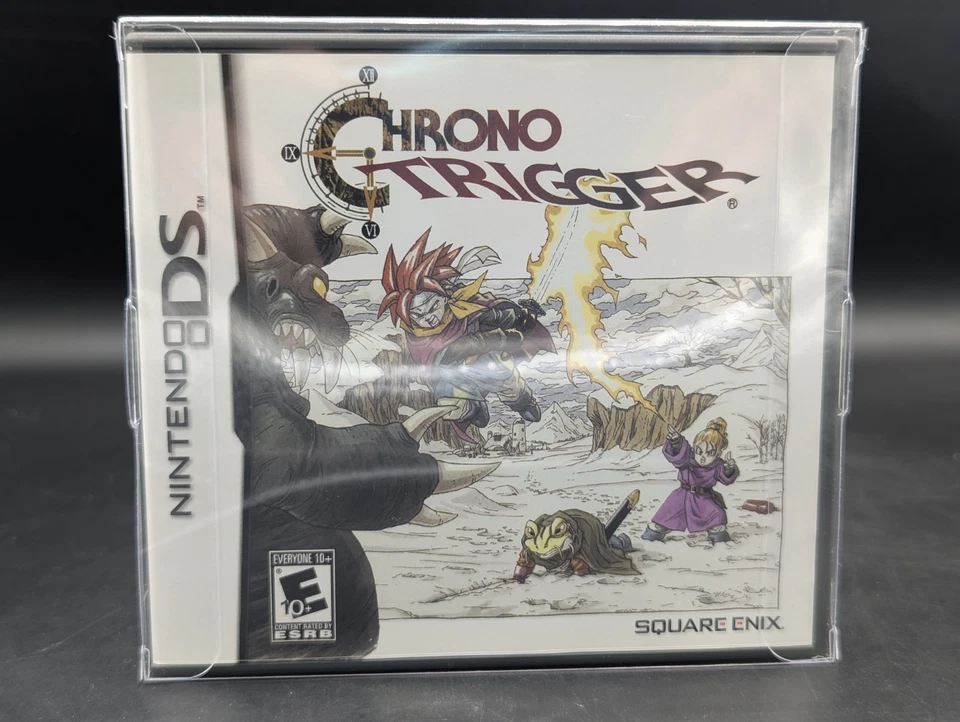 Chrono Trigger (Nintendo DS) CIB con póster y tarjeta de registro - disco como nuevo - impecable  - Imagen 2 de 4