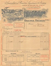 1920 SUPERIOR BUTTER D ISIGNY BRETEL FRERES A VALOGNES