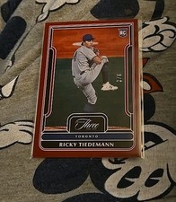 2023 Panini Three and Two Ricky Tiedemann rookie parallel 2/6 BLUE JAYS 