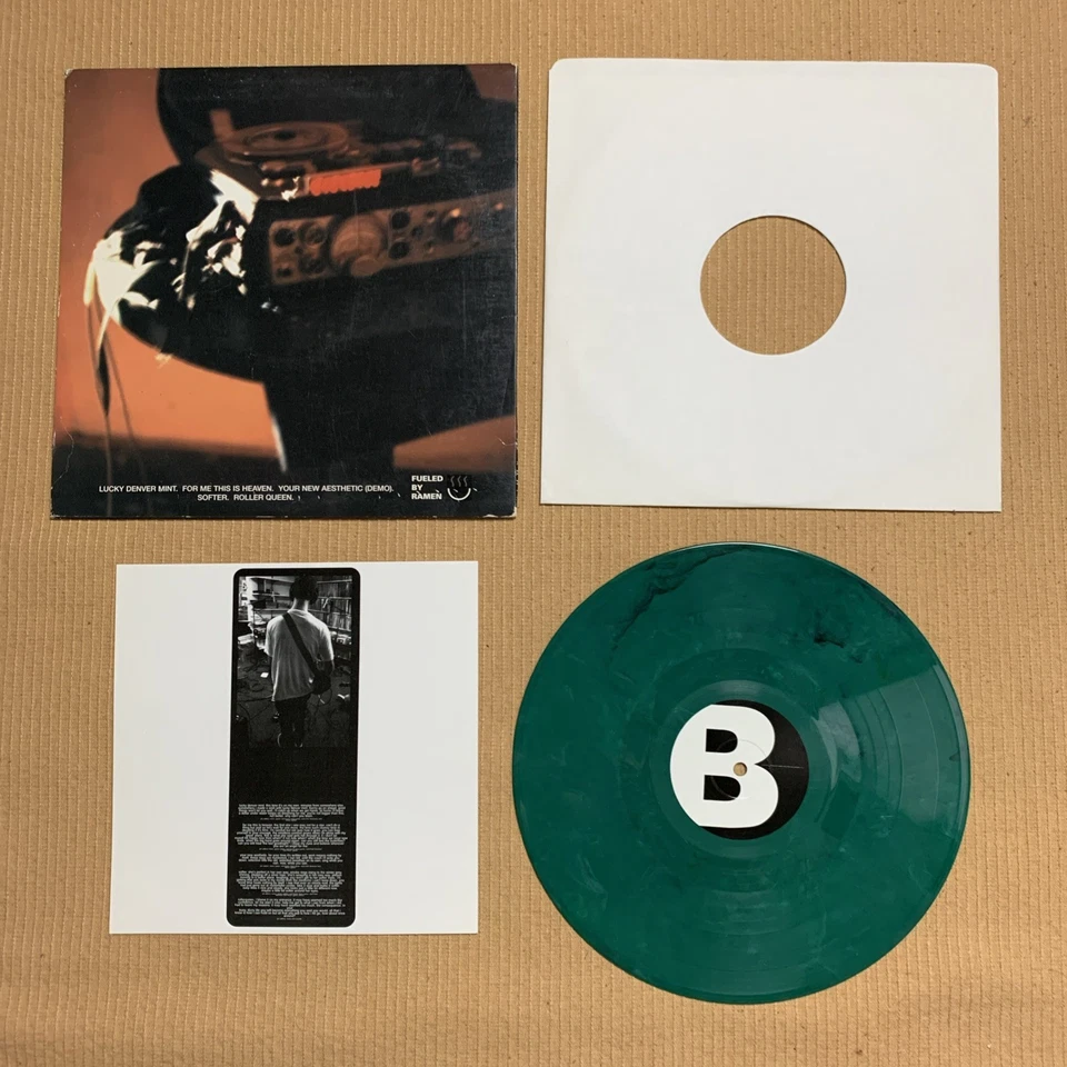 Jimmy Eat World EP Green Marble Color Vinyl Pop Rock Record Fueled by Ramen 1998 - Image 2 of 4