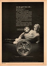 1968 Fenton Wheel Original Print Ad
