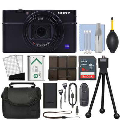 Sony Cyber-shot DSC-RX100 VII M7 20.1MP Digital Camera 4K Video + 16GB Kit  | eBay