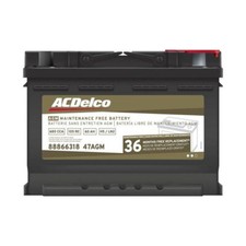 Vehicle Battery-36 Month Warranty AGM ACDelco...