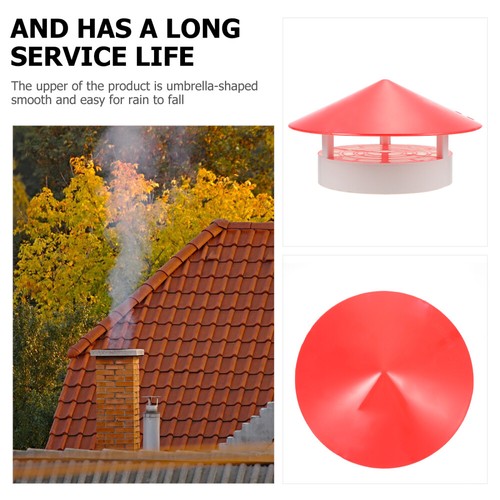 Stove Accessories Fireplace Regendes Atmungsaktives Hut Schornsteinabdeckung - Bild 7 von 12