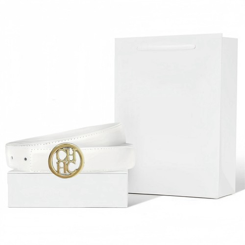 Leather Letter Belt - Removable Modules for Business Casual Jeans Dresses pants - Picture 4 of 9