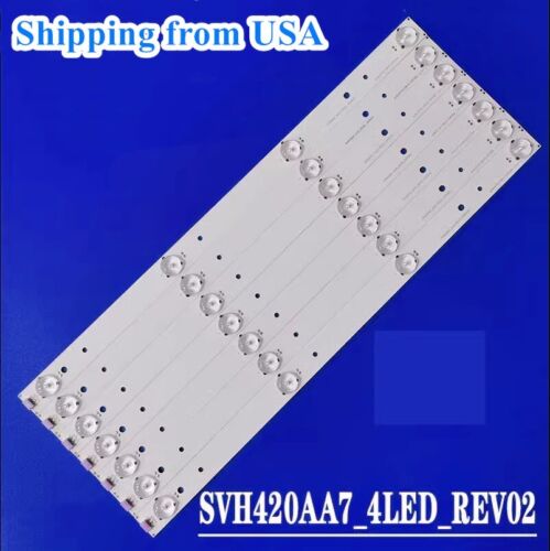 Kit LED Strips ForSharp SVH420AA7 SVH420A86 LC-43N6100U LC-43N4000U 43H7C 43H7C2 - Picture 1 of 9