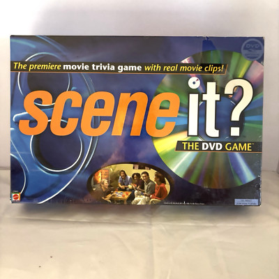 Scene It? Movie Trivia The DVD Board Game 2003 New Sealed