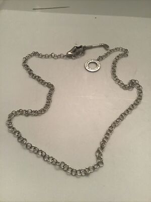 Conte of Florence Nomination Sterling Silver 18  Necklace With Golf Club & Shoe