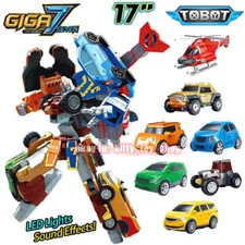 Tobot GIGA 7 Combiner Robot X Y Z D V K T Integration Car Vehicle Toy