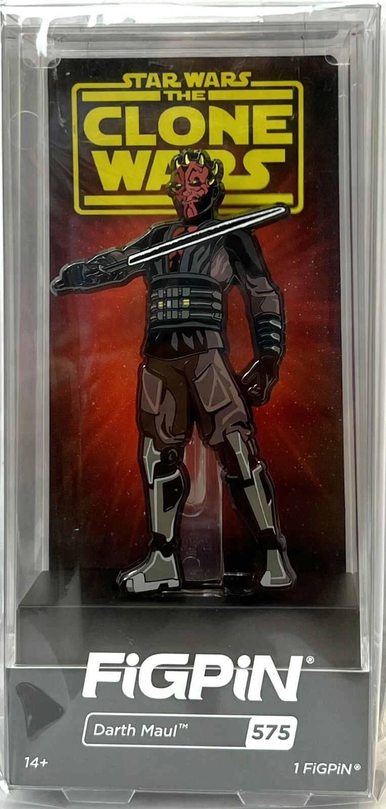 FiGPiN Star Wars The Clone Wars Darth Maul #575 Collectable FigPin