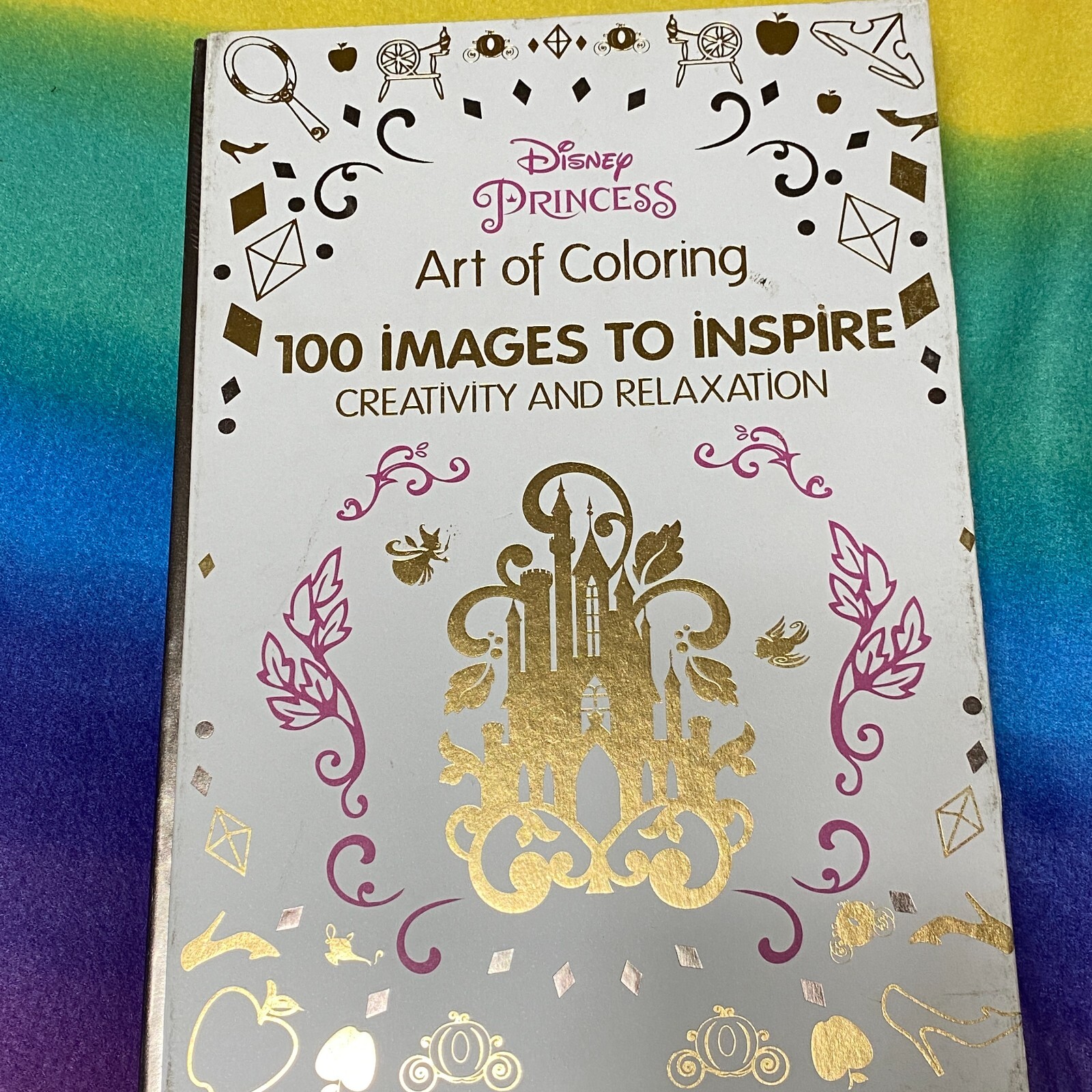 Disney Princess Art of Coloring 100 Images Adult Coloring Book ...