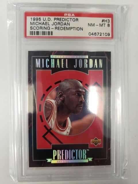 1995 Upper Deck UD Predictor Scoring Redemption Michael Jordan Card H5 