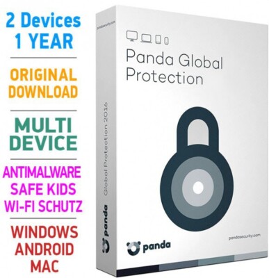 PANDA Global Protection Multi-Device 2 Geräte PC 1 Jahr Android Mac