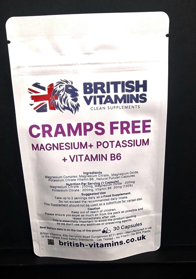 Magnesium & Potassium Citrate + B6 – Balanced Electrolyte Complex - Image 3 of 4