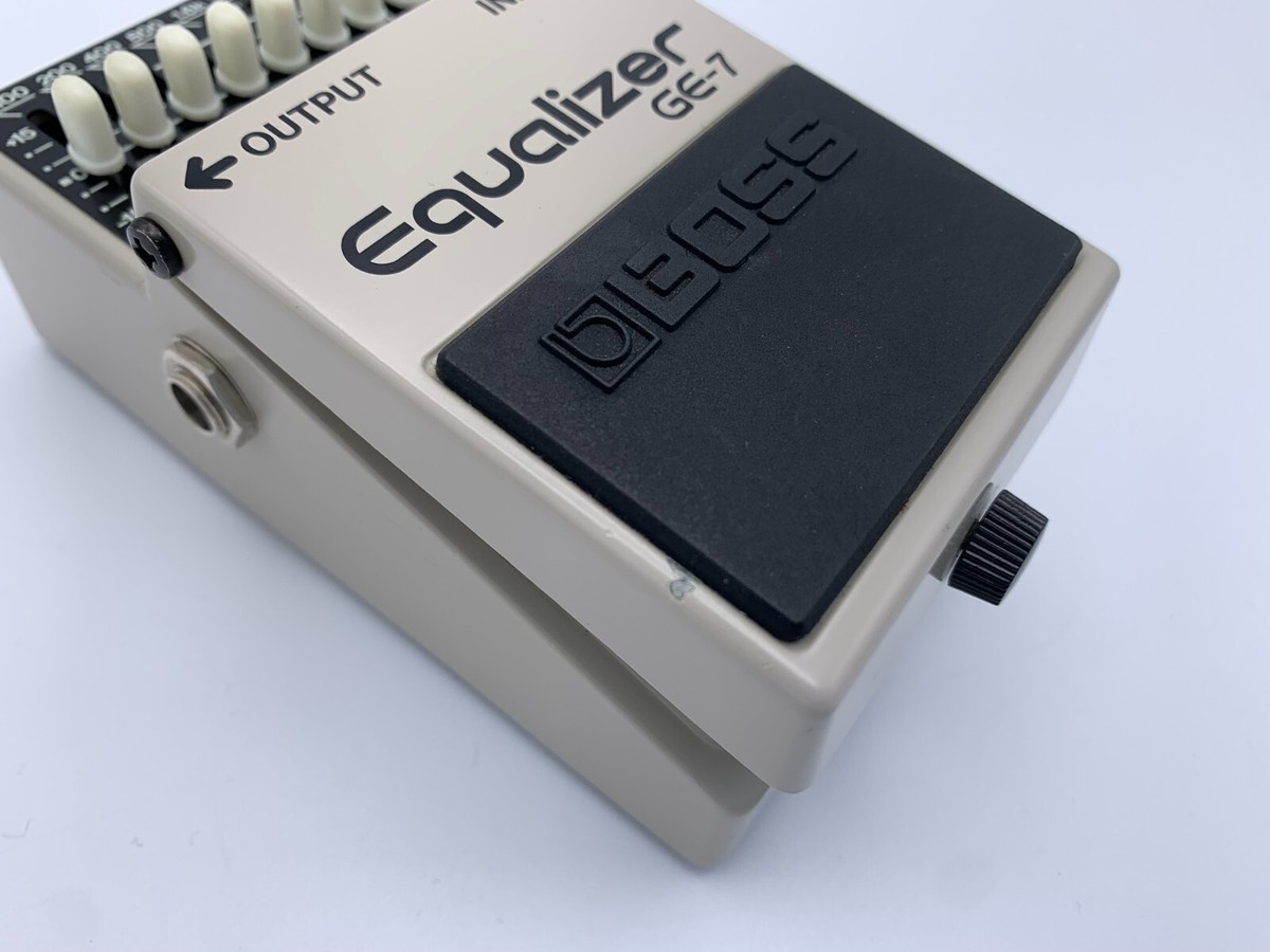 ギター BOSS GE-7 MADE IN JAPAN Boss GE-7 Modified Noiseless Made in Taiwan & Modified In