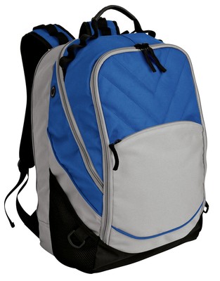 Port Authority BG100 Unisex 600 Denier Polyester Canvas Xcape Computer Backpack