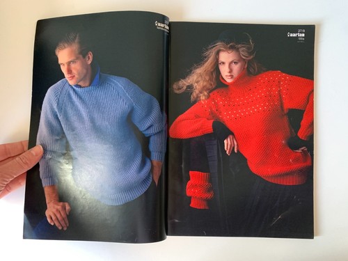Aarlan Vintage Knitting Book Patterns Journal 27 80s Jumpers - Imagen 6 de 24