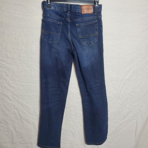 Lucky Brand Classic Straight Stretch Jeans Size 14 - Picture 5 of 11