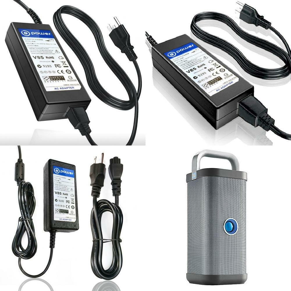 T POWER Ac Dc Adapter Charger Compatible with Brookstone Big Blue Party ...