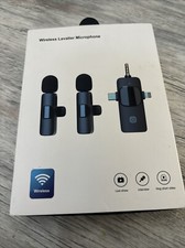 Professional Wireless Lavalier Lapel Microphone for iPhone, iPad NEW A2