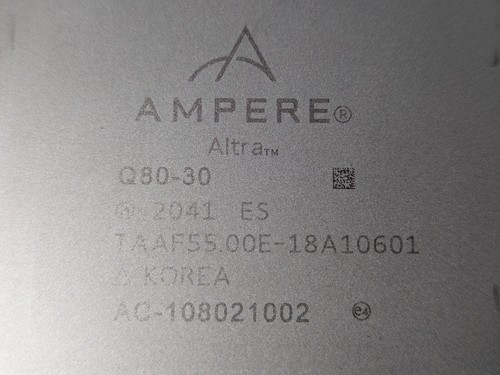 AMPERE Altra Q80-30 ES 80 Core 3.00GHz LGA4926 Arm CPU Processor AC-108021002 - Afbeelding 2 van 4