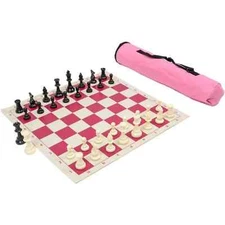 Wholesale PINK Chess Archer Chess Set Travel Set - NEW IN BOX