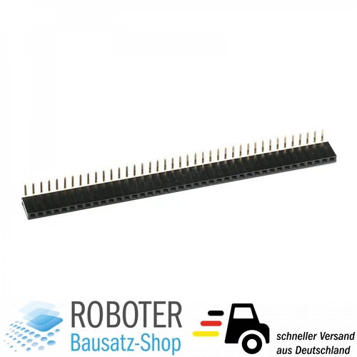 40 Pin 2.54 mm Buchsenleiste gewinkelt Female Pin Header für Arduino Raspberry